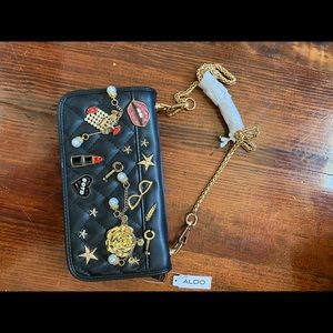 Black clutch/ shoulder bag